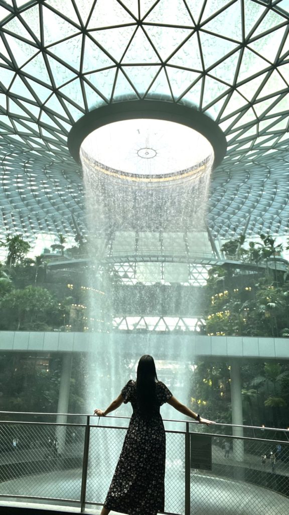 Changi Airport Rain Vortex
