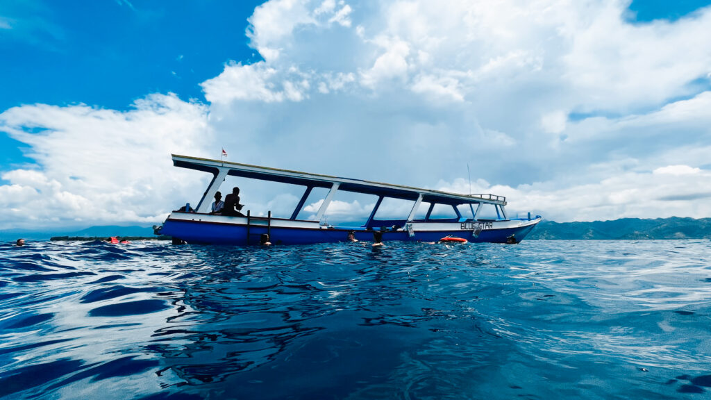 Gili island boat