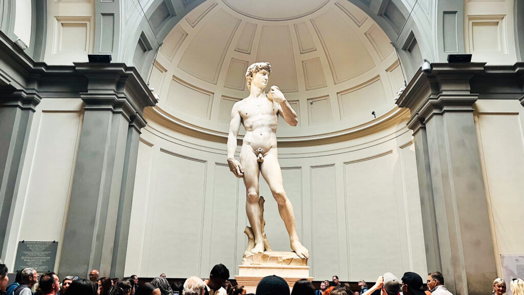 David Statue at Accademia Gallery