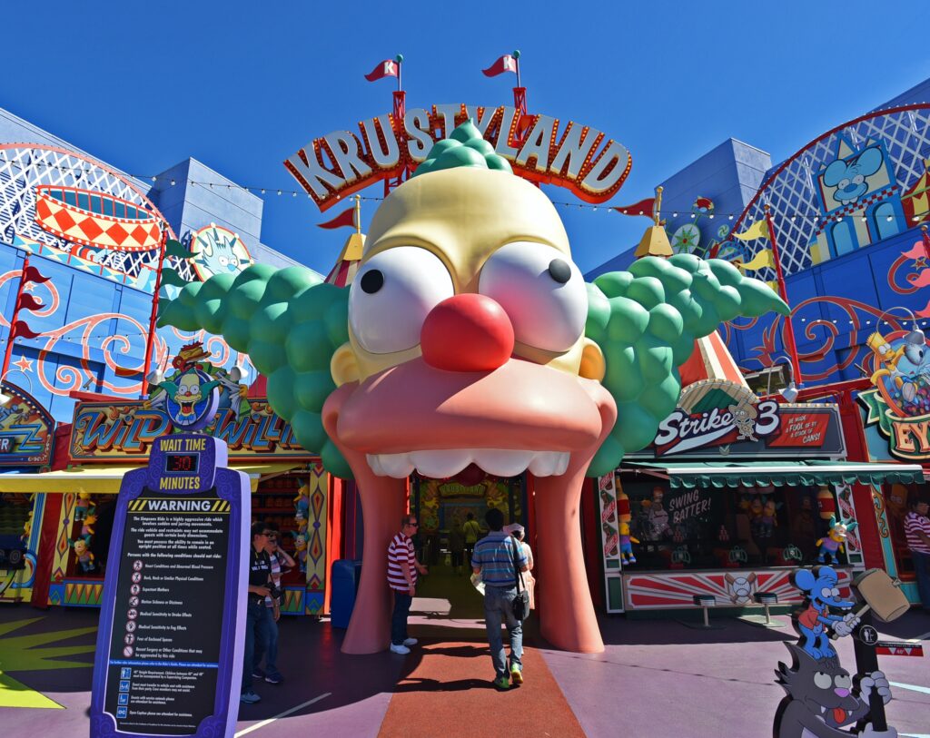 Krusty Land at Universal Studios Hollywood